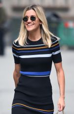 ASHLEY ROBERTS Leaves Global Radio in London 06/17/2020 