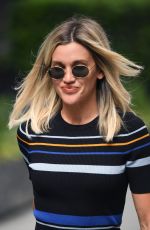 ASHLEY ROBERTS Leaves Global Radio in London 06/17/2020 