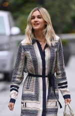 ASHLEY ROBERTS Leaves Global Studios in London 06/03/2020