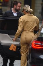 ASHLEY ROBERTS Leaves Global Studios in London 06/10/2020