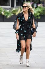 ASHLEY ROBERTS Leaves Heart FM Radio in London 06/04/2020