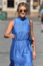 ASHLEY ROBERTS Leaves Heart Radio in London 06/26/2020