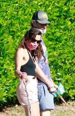 AUBREY PLAZA Walks Her Dogs Out in Los Feliz 06/10/2020