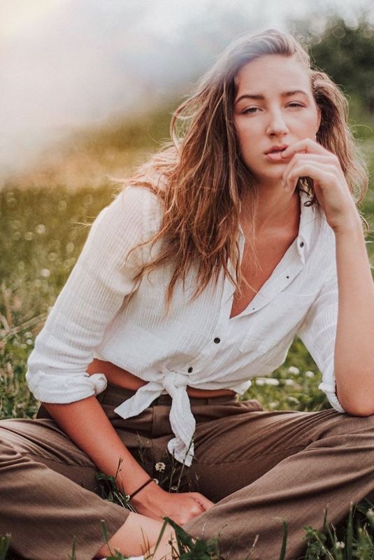 AVA MICHELLE at a Photoshoot. June 2020