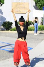 BAI LING at Black Lives Matter Protest in Studio City 06/03/2020