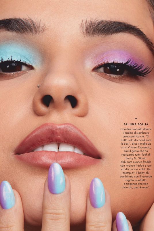 BECKY G in Cosmopolitan Magazine, Italy June/July 2020
