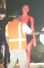 BEHATI PRINSLOO Leaves Nobu in Malibu 06/09/2020