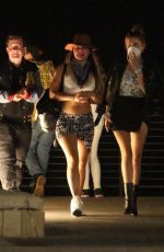 BELLA and DANI THORNE at Nobu in Malibu 06/17/2020