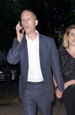 BILLIE PIPER and Laurence Fox Arrives at Glamour Awards in London 06/08/2020