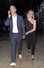 BILLIE PIPER and Laurence Fox Arrives at Glamour Awards in London 06/08/2020