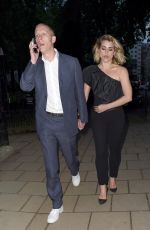 BILLIE PIPER and Laurence Fox Arrives at Glamour Awards in London 06/08/2020
