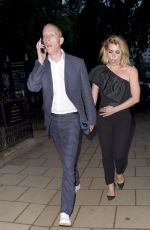 BILLIE PIPER and Laurence Fox Arrives at Glamour Awards in London 06/08/2020