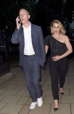 BILLIE PIPER and Laurence Fox Arrives at Glamour Awards in London 06/08/2020
