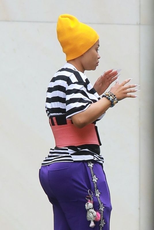 BLAC CHYNA Out and About in Beverly Hills 06/18/2020