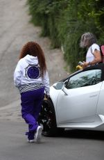 BLAC CHYNA Out and About in Los Angeles 06/20/2020