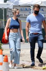 BRIE LARSON Out Shopping at a Market in Malibu 05/31/2020