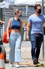 BRIE LARSON Out Shopping at a Market in Malibu 05/31/2020