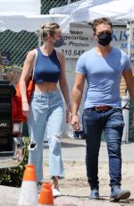 BRIE LARSON Out Shopping at a Market in Malibu 05/31/2020