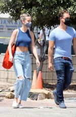 BRIE LARSON Out Shopping at a Market in Malibu 05/31/2020