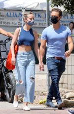 BRIE LARSON Out Shopping at a Market in Malibu 05/31/2020