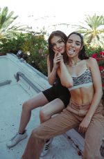 BRIGHTON SHARBINO and INDIANA MASSARA at a Photoshoot, June 2020