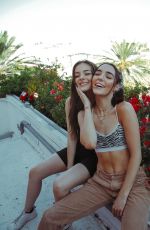 BRIGHTON SHARBINO and INDIANA MASSARA at a Photoshoot, June 2020