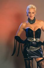 BRIGITTE NIELSEN at a Photoshoot, 1987