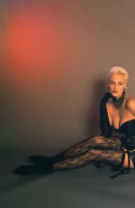 BRIGITTE NIELSEN at a Photoshoot, 1987