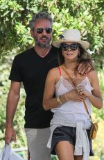 BROOKE BURKE and David Charvet Out in Malibu 06/13/2020