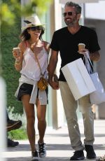 BROOKE BURKE and David Charvet Out in Malibu 06/13/2020