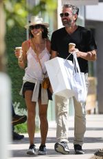 BROOKE BURKE and David Charvet Out in Malibu 06/13/2020