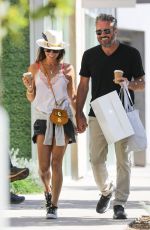 BROOKE BURKE and David Charvet Out in Malibu 06/13/2020