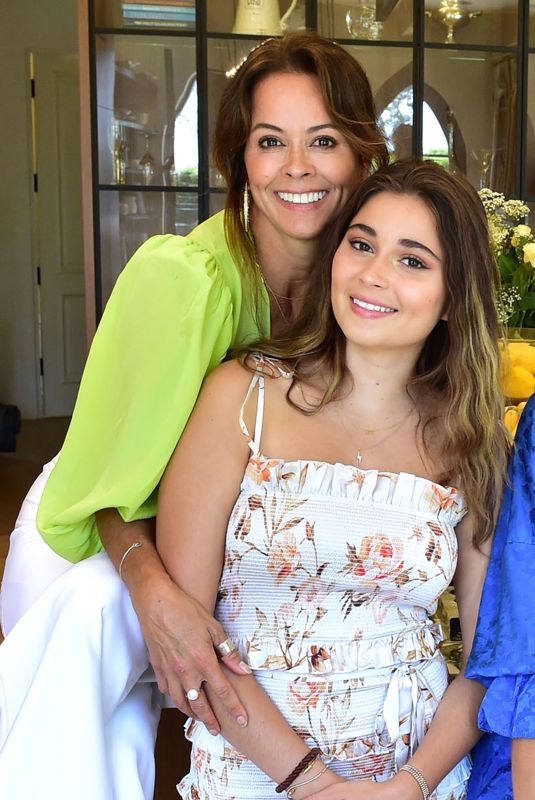 BROOKE BURKE Celebrates Her Daughter SIERRA FISHER