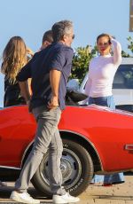 BROOKE BURKE Out for Dinner in Malibu 06/18/2020