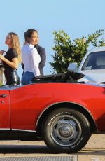 BROOKE BURKE Out for Dinner in Malibu 06/18/2020