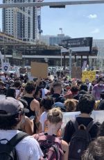 CAMILA CABELLO and Shawn Out Protesting in Miami 05/31/2020