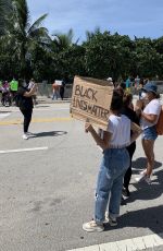 CAMILA CABELLO and Shawn Out Protesting in Miami 05/31/2020