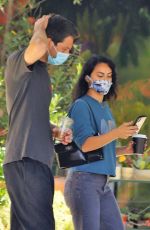 CAMILA MENDES and Grayson Vaughan Out Shopping in Los Angeles 06/27/2020