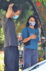 CAMILA MENDES and Grayson Vaughan Out Shopping in Los Angeles 06/27/2020