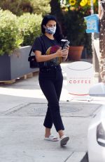 CAMILA MENDES Out for Coffee in Los Angeles 06/22/2020