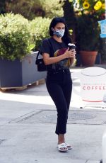 CAMILA MENDES Out for Coffee in Los Angeles 06/22/2020