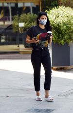 CAMILA MENDES Out for Coffee in Los Angeles 06/22/2020