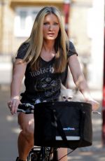 CAPRICE BOURRET Out Riding a Bike in london 06/02/2020