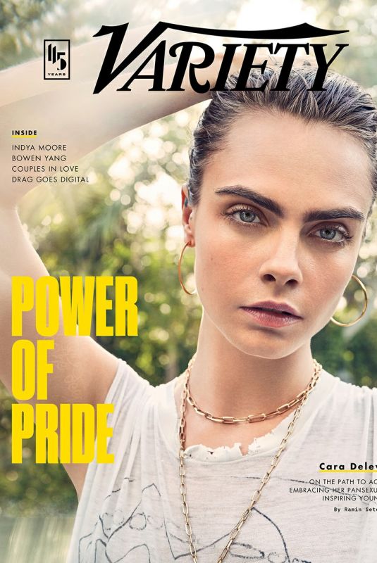 CARA DELEVINGNE in Variety Magazine - Pride Issue, June 2020