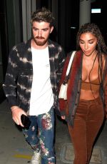 CHANTEL JEFFRIES and Andrew Taggart at Catch LA in West Hollywood 06/13/2020