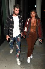 CHANTEL JEFFRIES and Andrew Taggart at Catch LA in West Hollywood 06/13/2020
