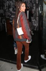 CHANTEL JEFFRIES and Andrew Taggart at Catch LA in West Hollywood 06/13/2020