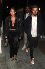 CHANTEL JEFFRIES at Delilah in West Hollywood 06/24/2020