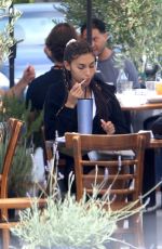 CHANTEL JEFFRIES Out for Lunch at Mauro