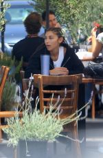 CHANTEL JEFFRIES Out for Lunch at Mauro